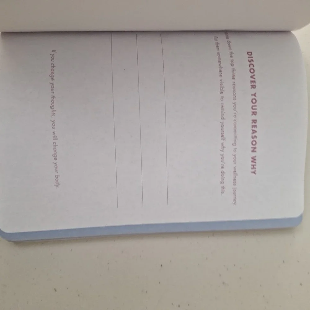 Guided FITNESS JOURNAL Softback Weekly Planner Undated Log Book Gym Food NEW